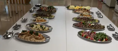 懇親会の料理